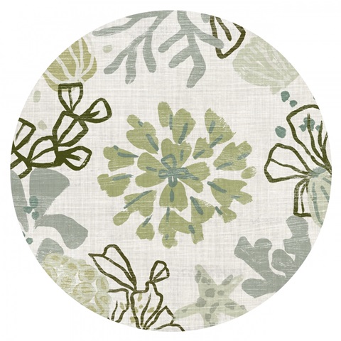 Coral Blockprint Collection C