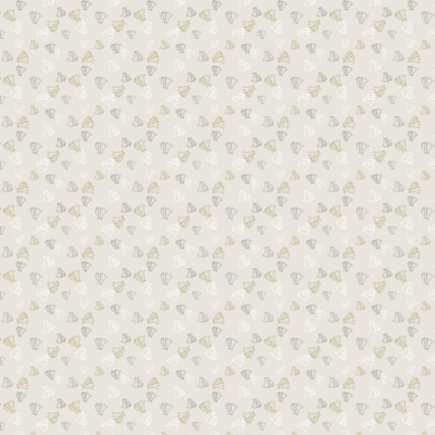 Coral Blockprint Collection H