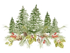 Evergreen Holiday Collection A