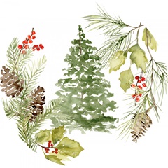 Evergreen Holiday Collection C