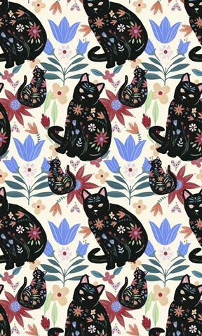 Folksy Feline Collection E