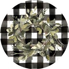 Modern Gingham Christmas Collection C