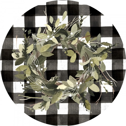 Modern Gingham Christmas Collection C