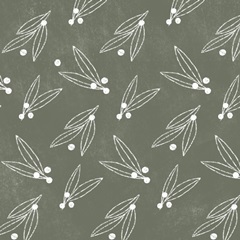 Modern Gingham Christmas Collection I