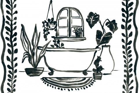 Parisian Bath Sketches Collection A