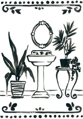 Parisian Bath Sketches Collection B