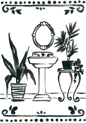 Parisian Bath Sketches Collection B