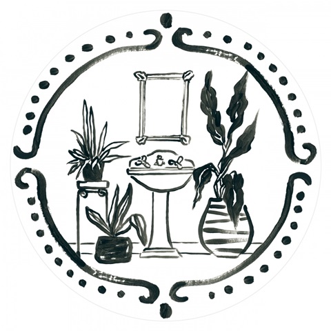 Parisian Bath Sketches Collection C