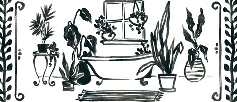 Parisian Bath Sketches Collection D