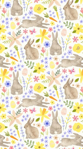 Wildflower Bunny Collection E