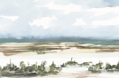 Coastal Wetlands Watercolor II