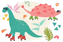 Rollin' Dino Collection A