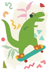 Rollin' Dino Collection B