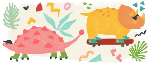 Rollin' Dino Collection D