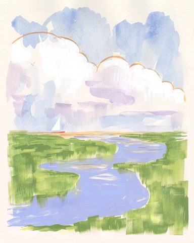 Low Country River Vista I