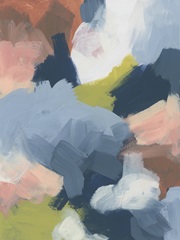 Soft Indigo Atmosphere I