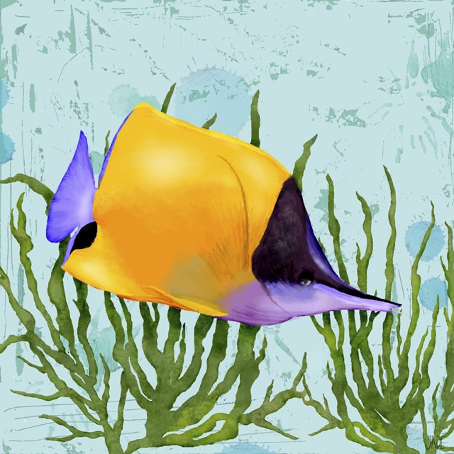 Tropical Fish in Seaweed II