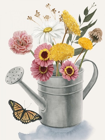 Watering Can Bouquet I