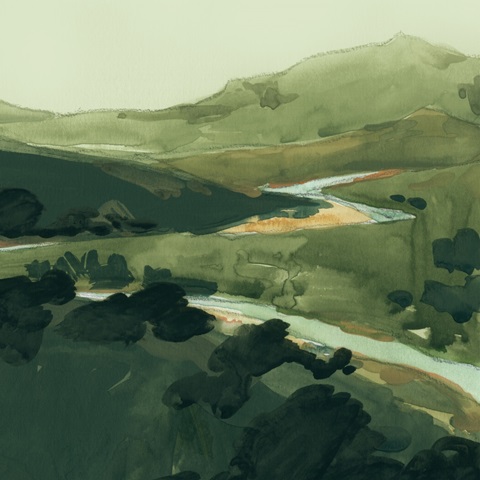 Winding Green River II