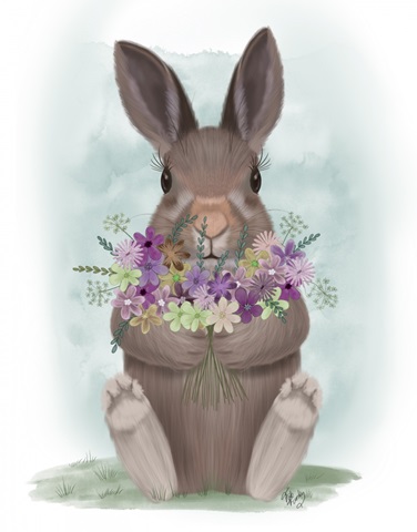 Bunny Bouquet Hug