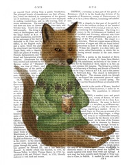 Latte Fox in Sweater