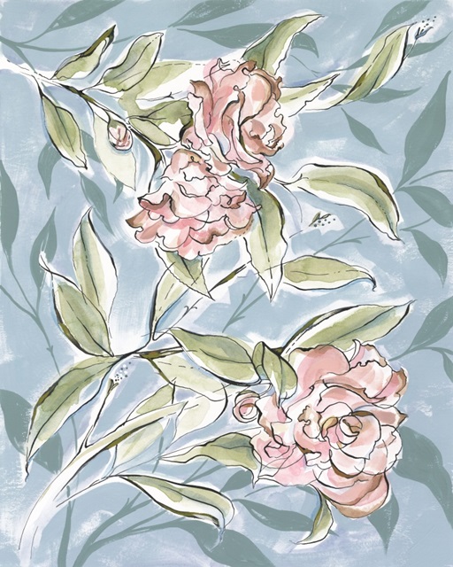 Faded Camellias I