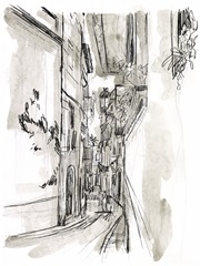 Europe Street Sketches I