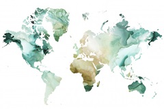 Geode World Map I