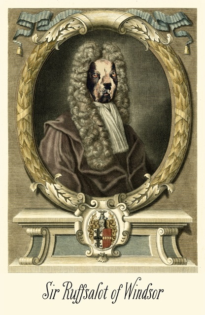 Royal Dog Portrait I