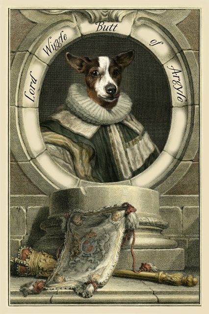 Royal Dog Portrait IV