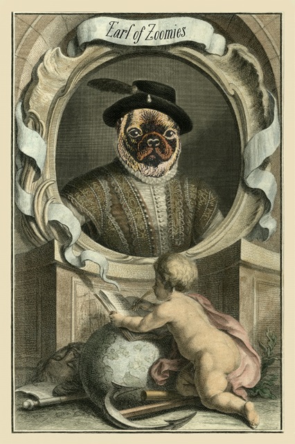Royal Dog Portrait V