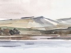 Autumn Mountain Valley I