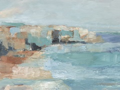 Turquoise Cliff Wall I
