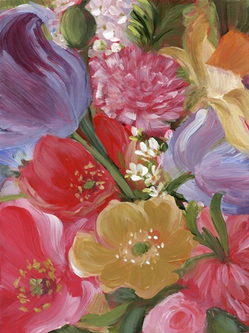 Yellow and Violet Flowers II