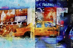 Chelsea Taxi Reflection