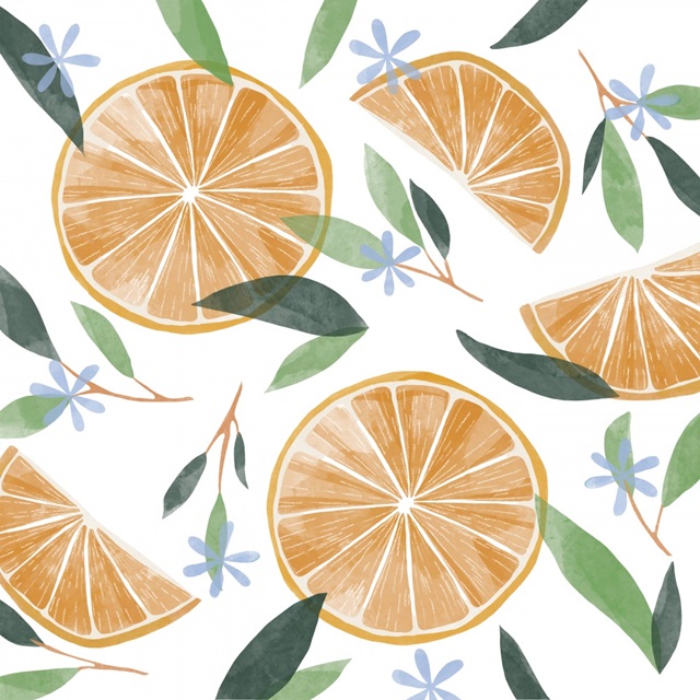 Orange Blossom Slices II