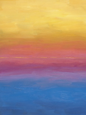 Brushstroke Sunset II