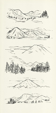 Mountain Ink I