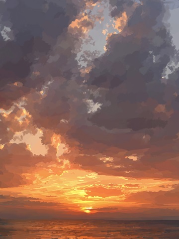 Abstract Seascape  III