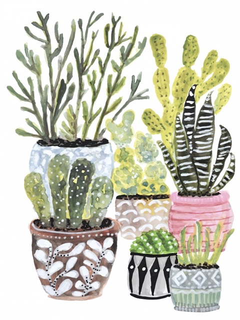 A Cactus Garden I