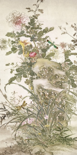 Chinoiserie Panel IV