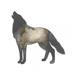 Sepia Animal Silhouette V