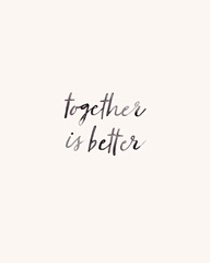 Together Text I