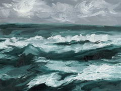 Moonlit Waves I