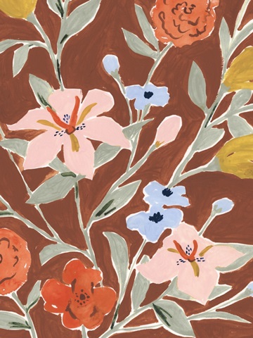 Warm Floral I