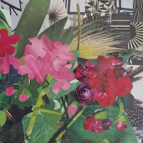 Poolside Geraniums  II