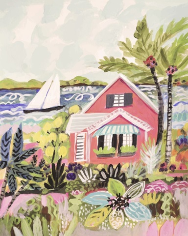 Coastal Pink Cabin