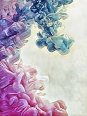 Cotton Candy Clouded Water II