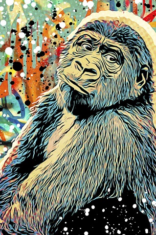Gorilla Graffitied II