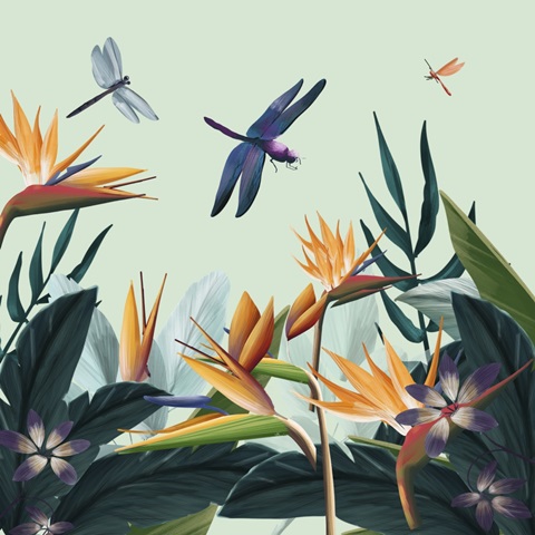 Tropical Flowers III